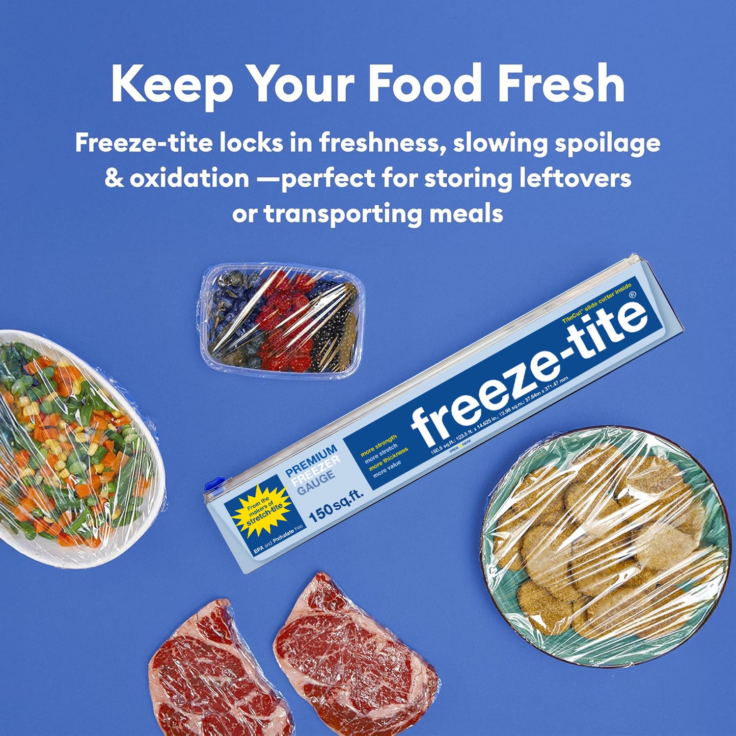 freeze-tite Premium Food Wrap